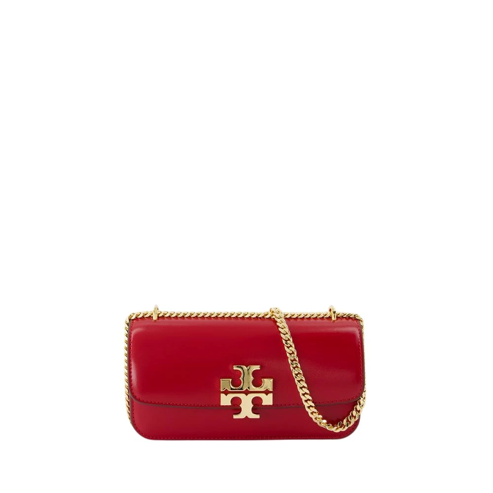 TORY BURCH Rode Leren Schoudertas Red Dames