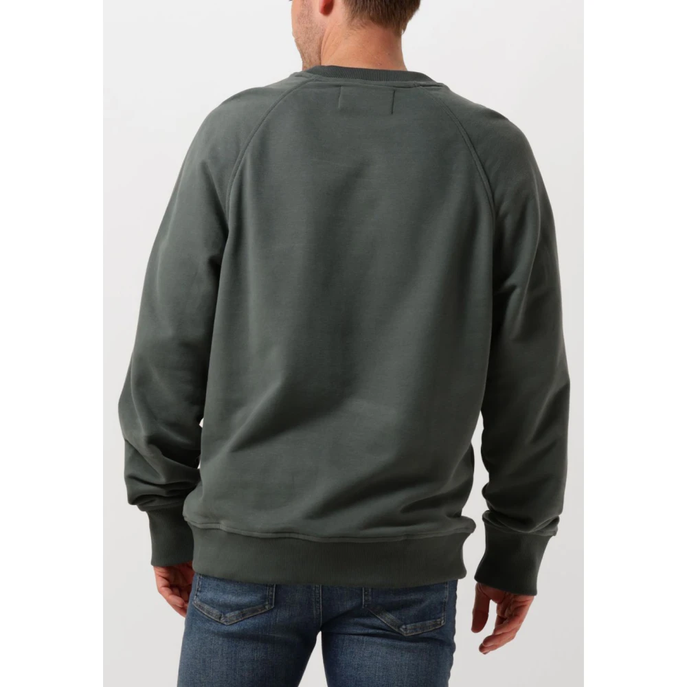 Calvin Klein Heren Applique Crew Neck Sweater Gray Heren