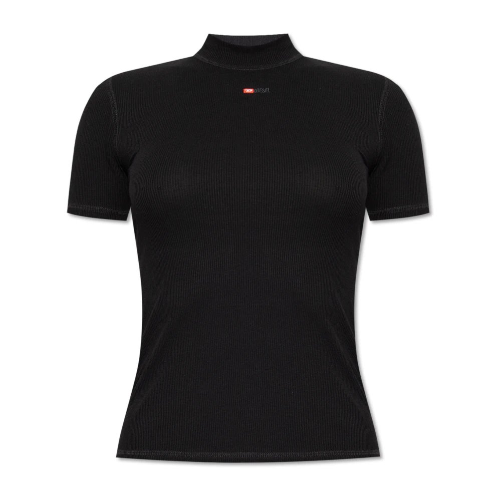 Diesel Femme Noir - Top Côtelé - Blouses Et Chemises - Taille: 34 Fr