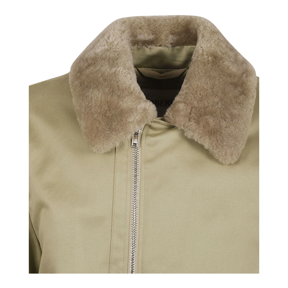 Burberry Stijlvolle Jassen Green Heren