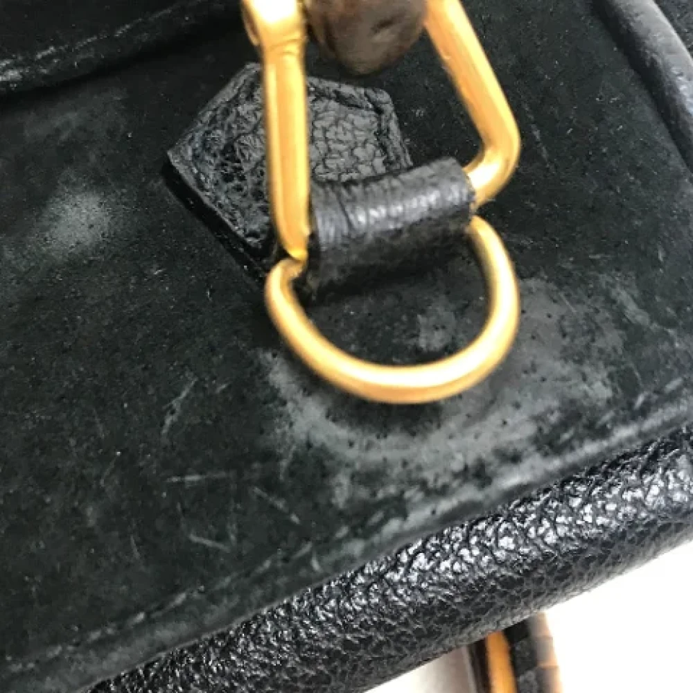 Gucci Vintage Pre-owned Suede gucci-bags Black Dames
