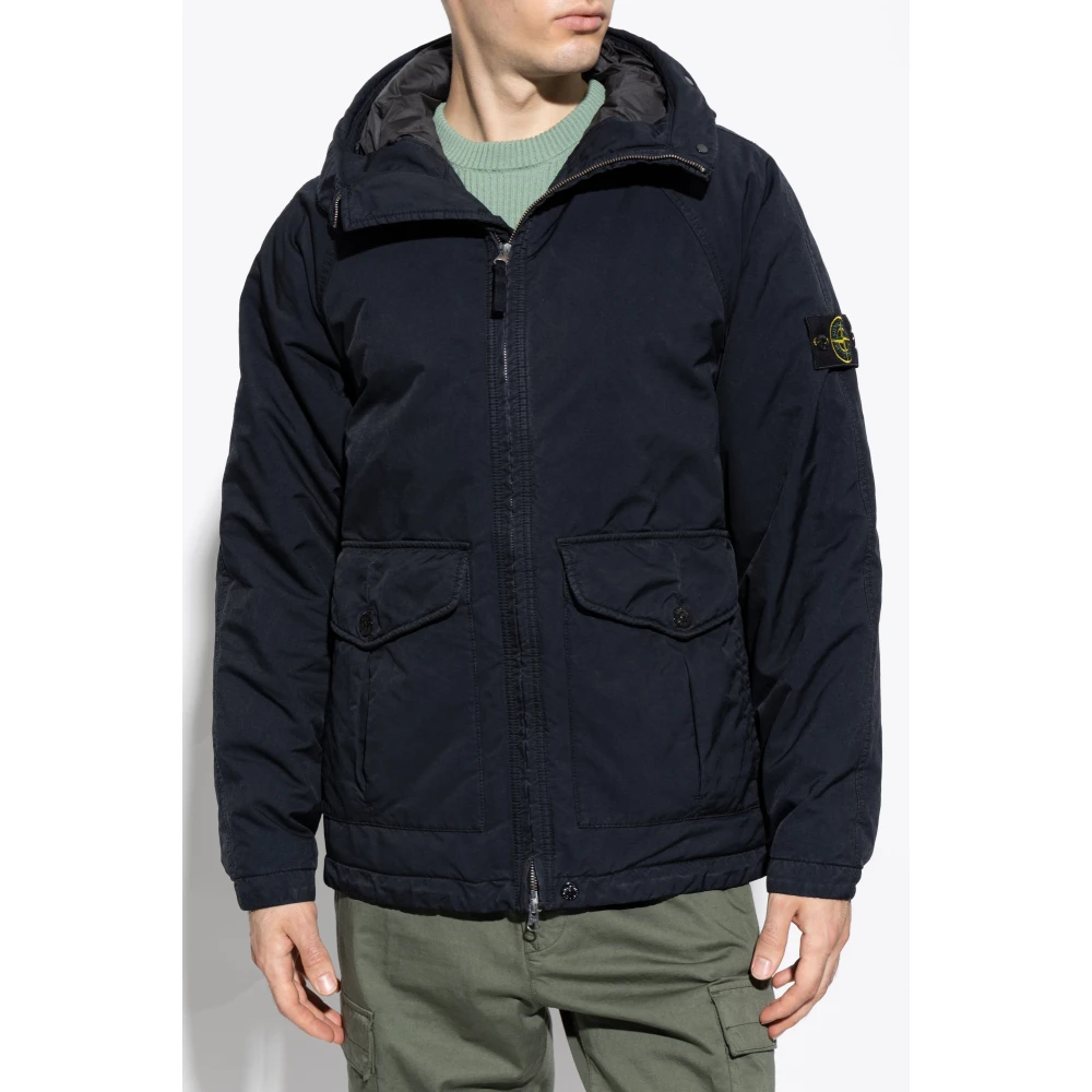 Stone Island Gewatteerde jas Blue Heren