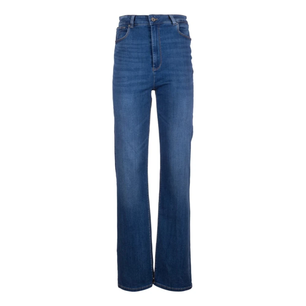 Fracomina Women's Blue Straight Fit Jeans, W28, Jeans