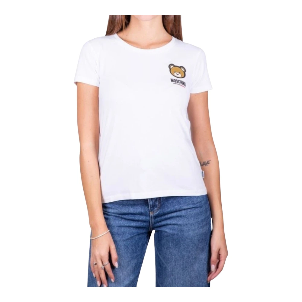 Moschino Dames Ondergoed T-shirt White Dames