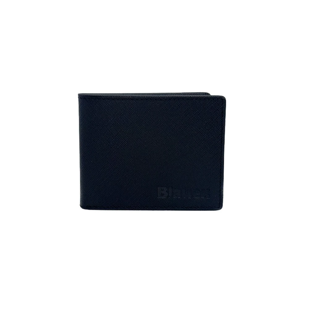 Blauer Men's Black Wallet - Wallets & Cardholders - One Size - Accessories