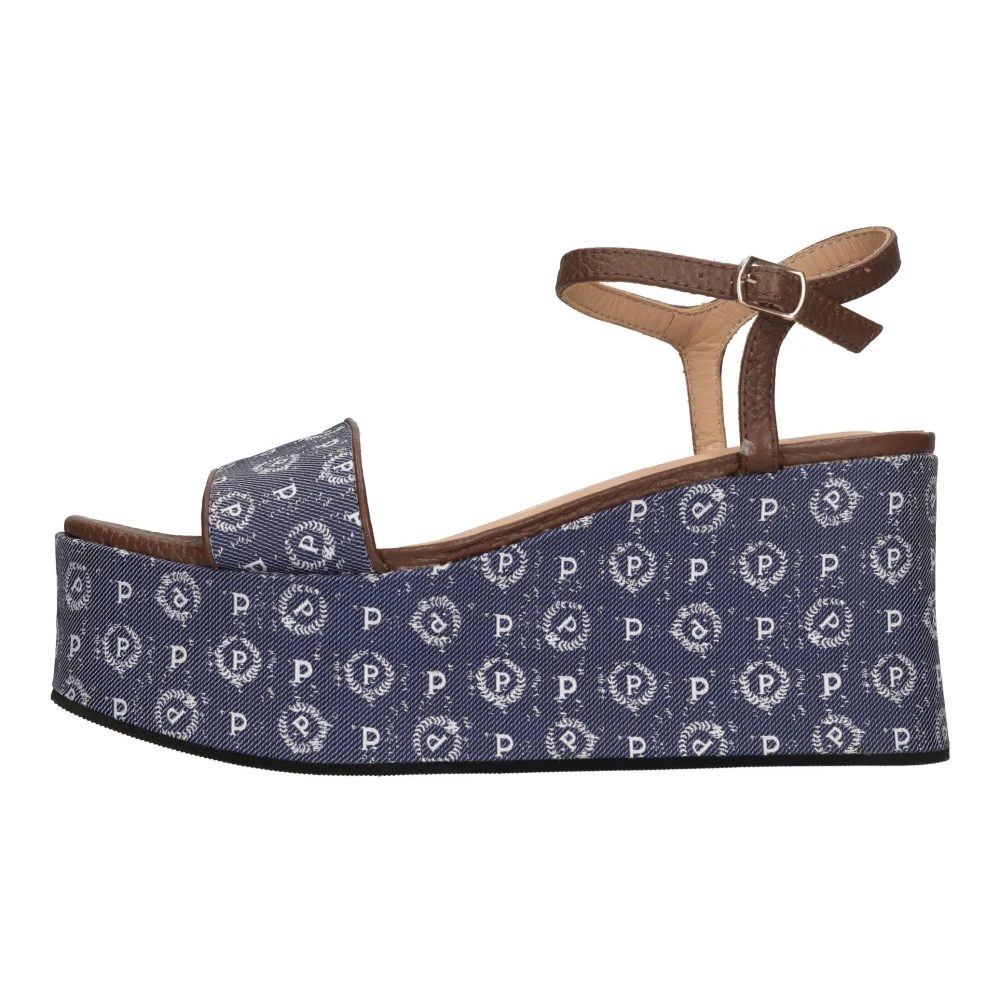 Pollini Donna Blu - With Heel - Shoes - 39 Eu