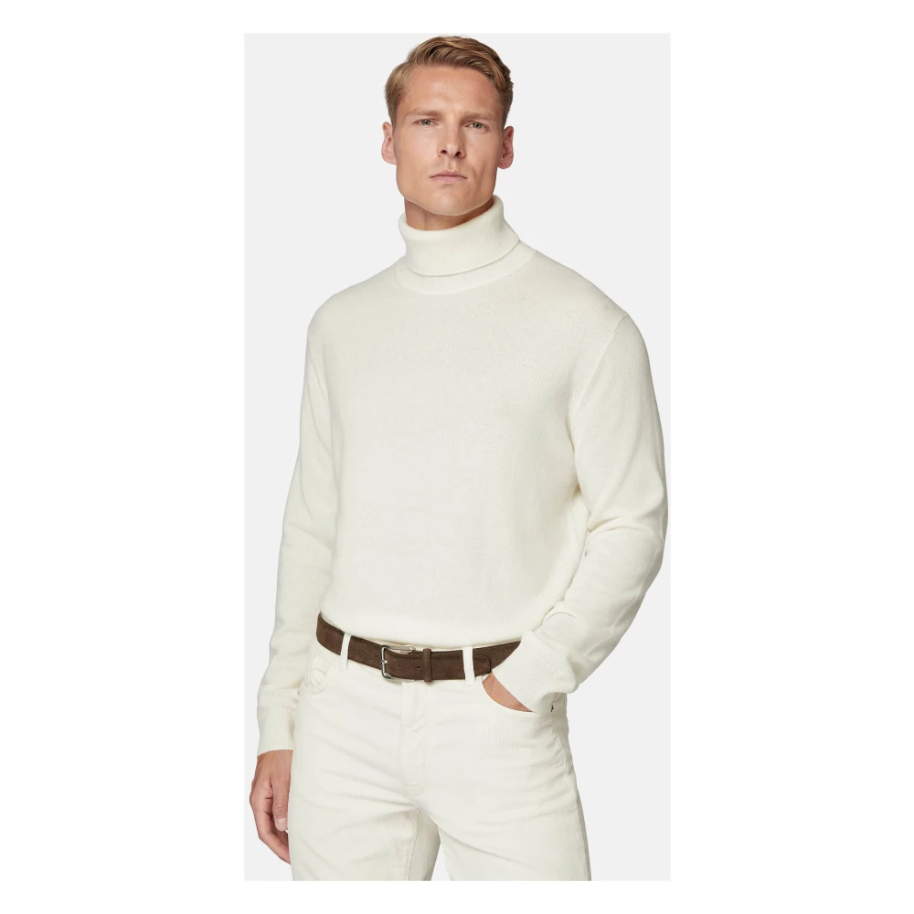 Boggi Milano Polokraagtrui White Heren