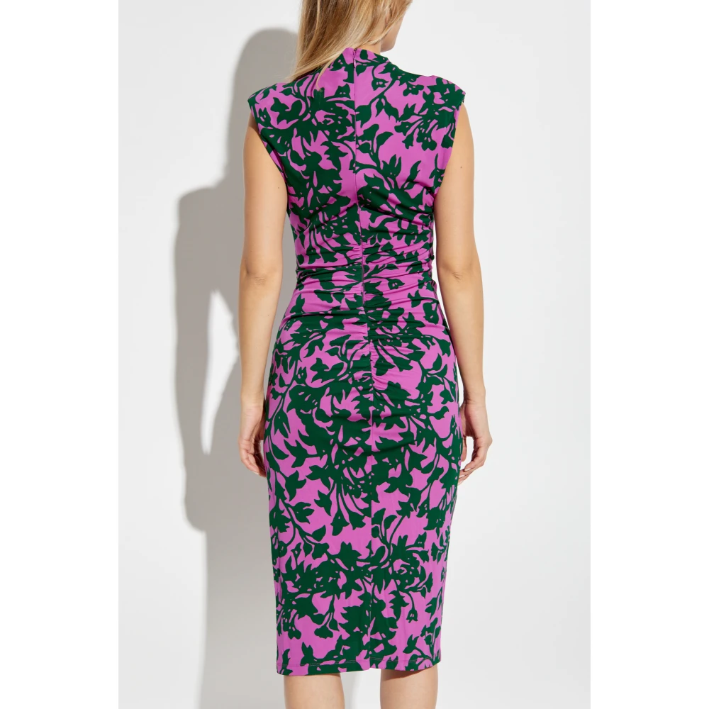 Diane Von Furstenberg Jurk Aviel Purple Dames