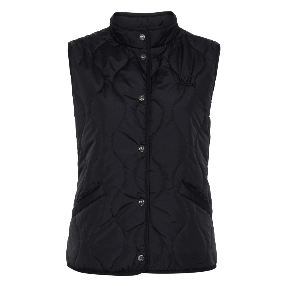 Ralph Lauren Women's Blue Waistcoats, Xl, Insulated Vest