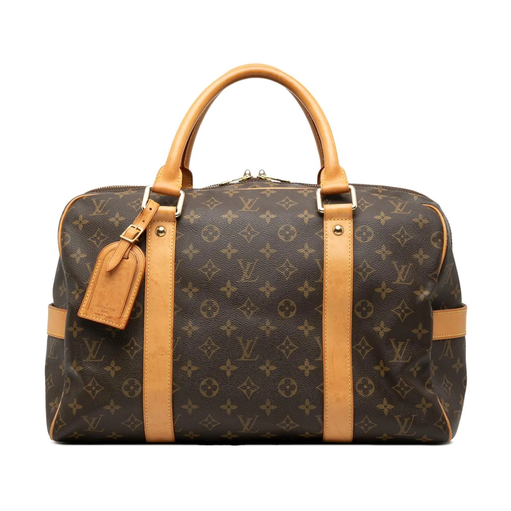 Louis Vuitton Vintage Women's Brown Pre-Owned Carryall Travel Bag