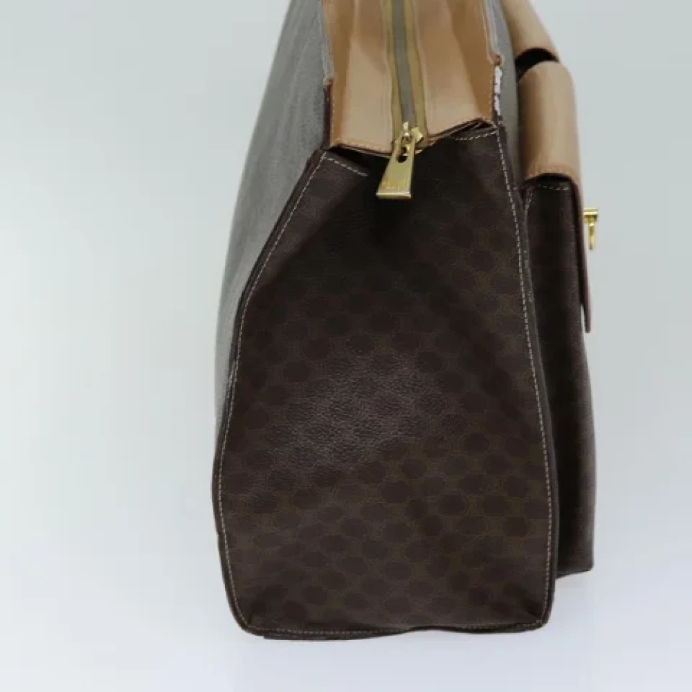 Celine Vintage Pre-owned Leather totes Brown Dames