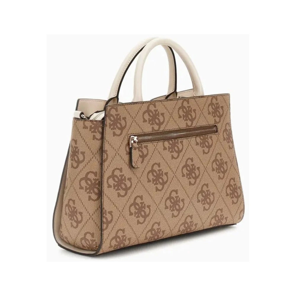 Guess Stijlvolle Dove Logo Schoudertas Brown Dames