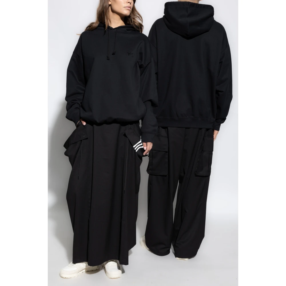 Y-3 Hoodie Black Unisex