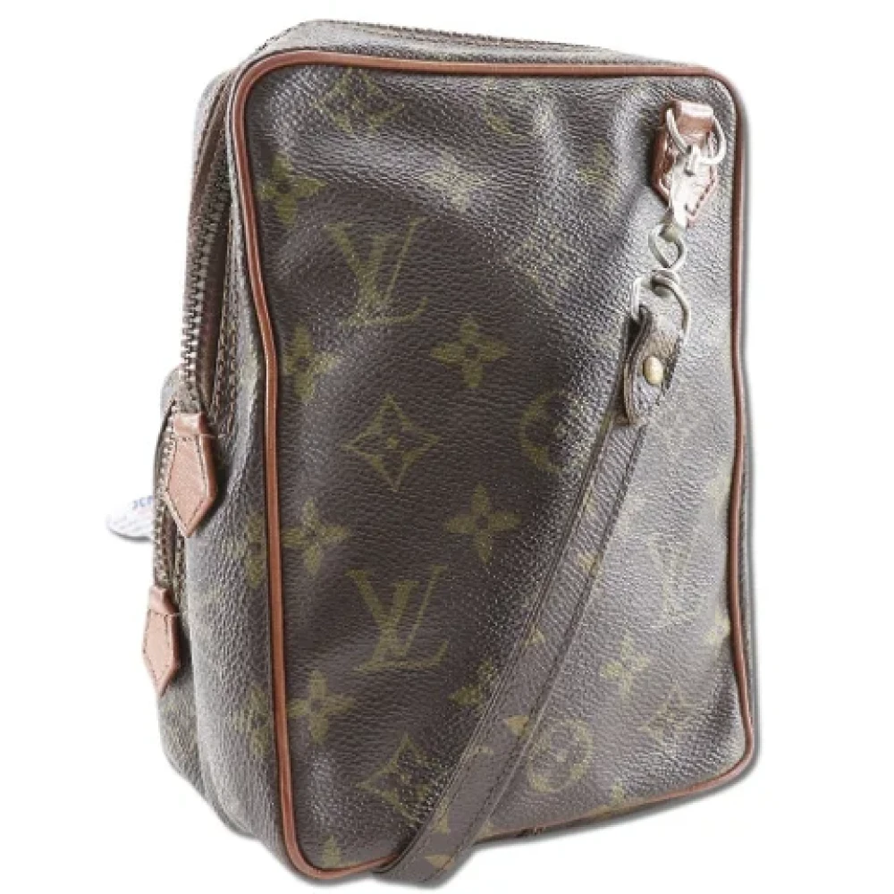 Louis Vuitton Vintage Pre-owned Canvas crossbody-bags Brown Dames