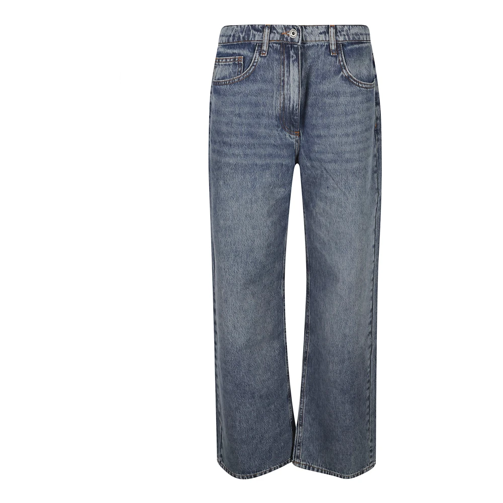 Patrizia Pepe Vrouw Blauw Soft Jeans