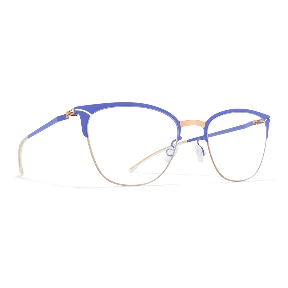 Mykita Elba Solglasögon Champagne Guld Lila Blue, Unisex