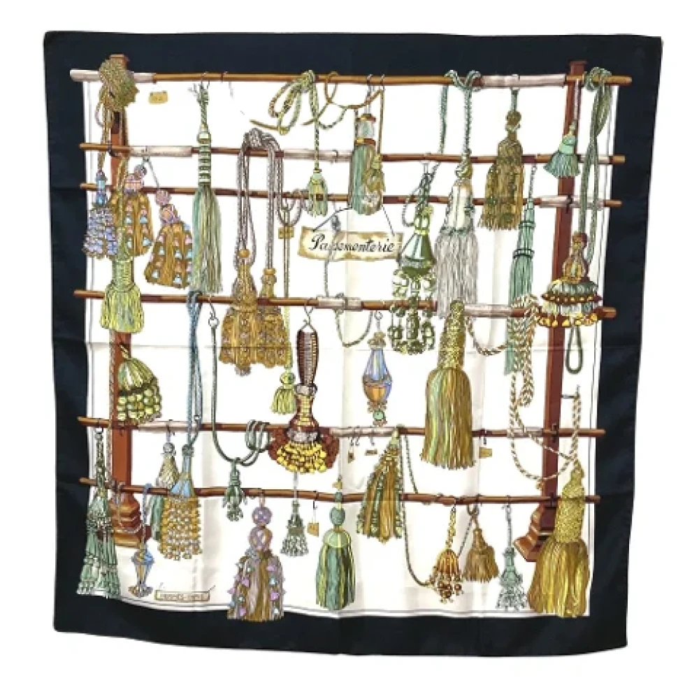 Pre-owned > Pre-owned Accessories > Pre-owned Scarves - - Hermès Vintage - Modalova