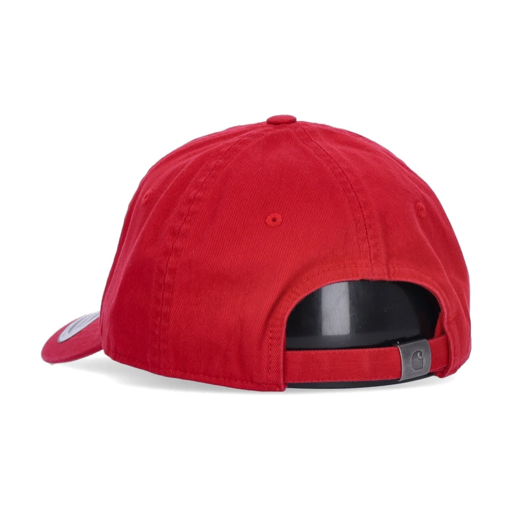Carhartt WIP Madison Logo Cap Gebogen klep Red Heren