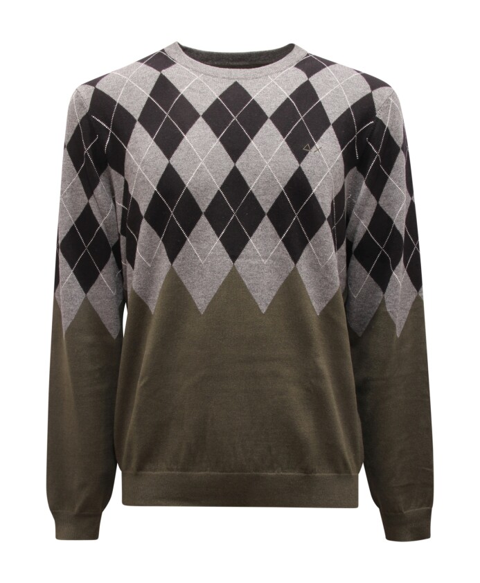 pull-laine-coton-style-militaire-fonce