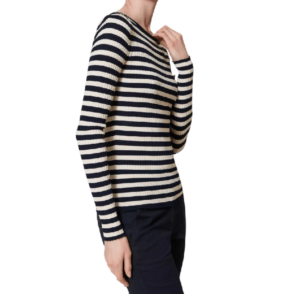 Twinset Gestreepte longsleeve top Multicolor Dames