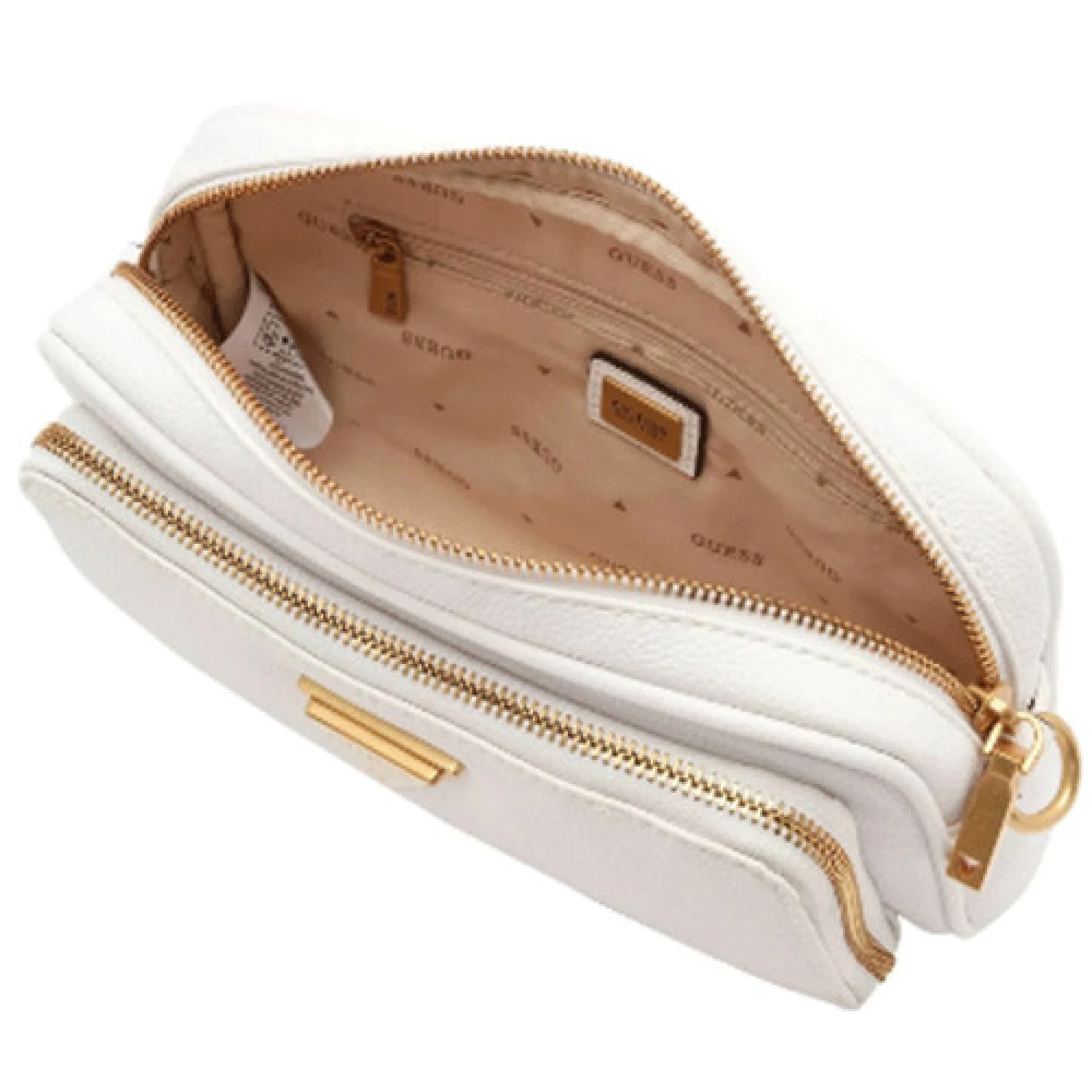 Guess Cosette Camera Crossbody Bag White Dames