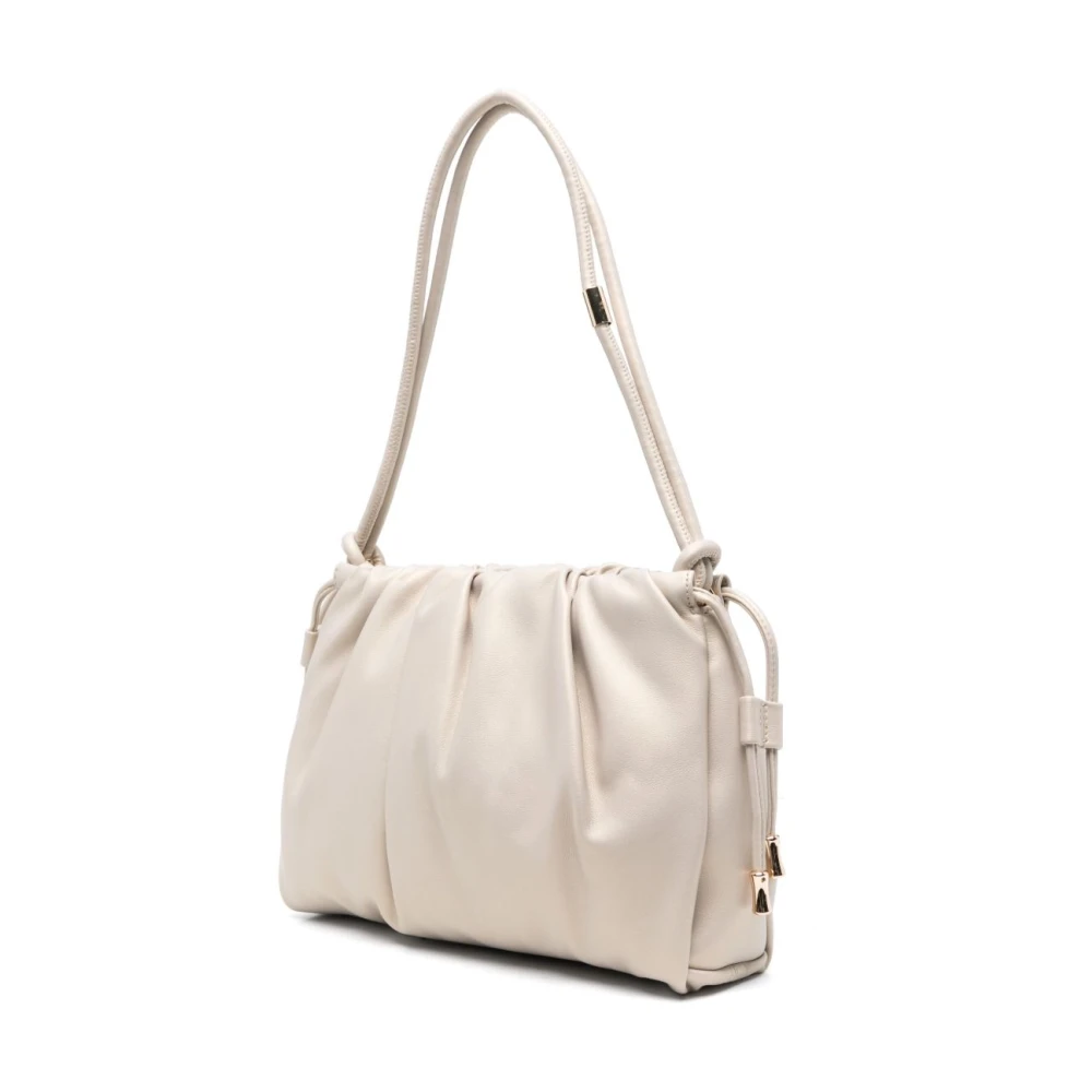 A.p.c. Witte schoudertas met trekkoordsluiting White Dames