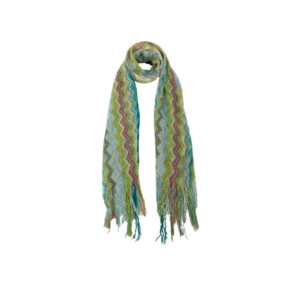 Missoni Pre-owned Fabric scarves Multicolor Unisex