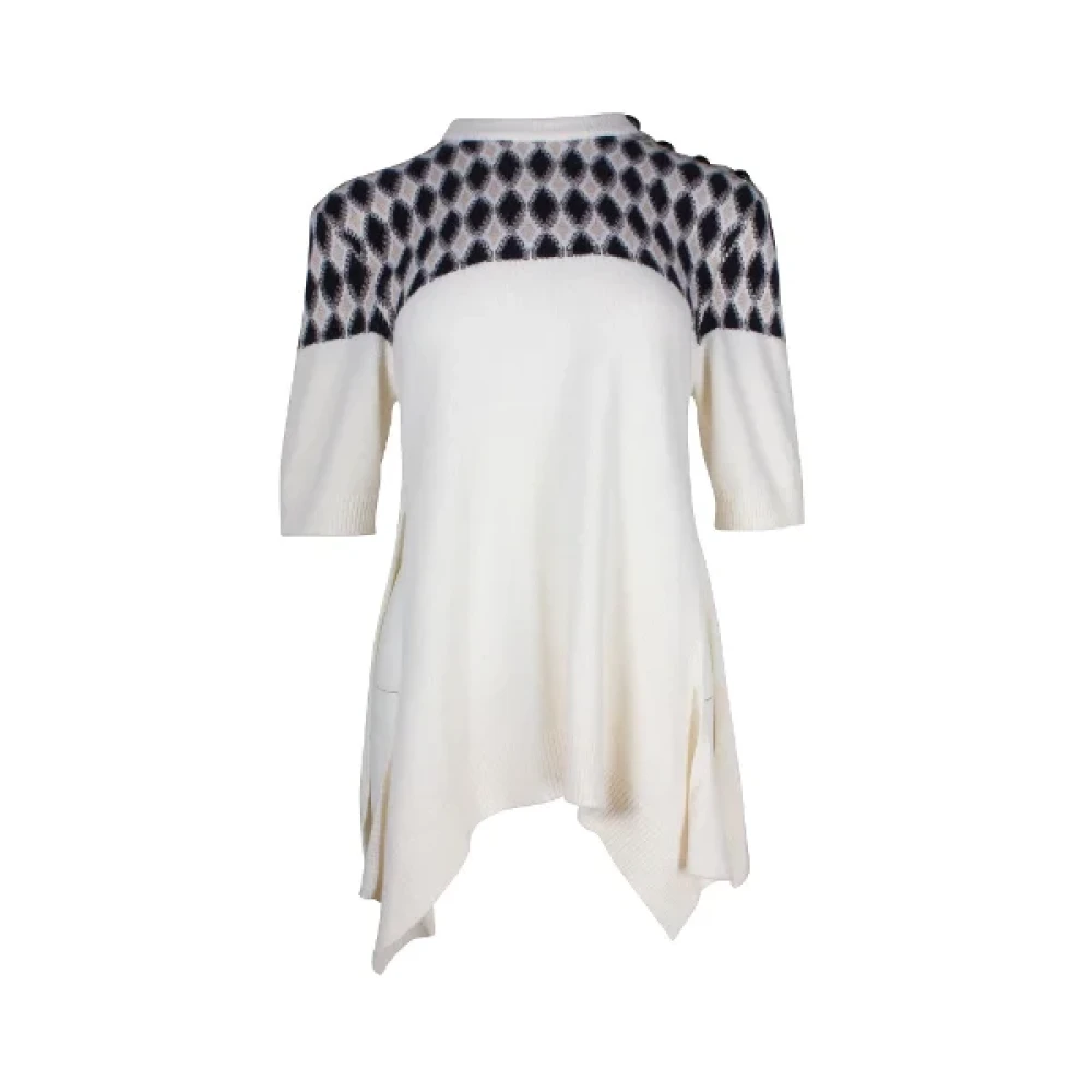 Chloé Pre-owned Wool tops White Dames