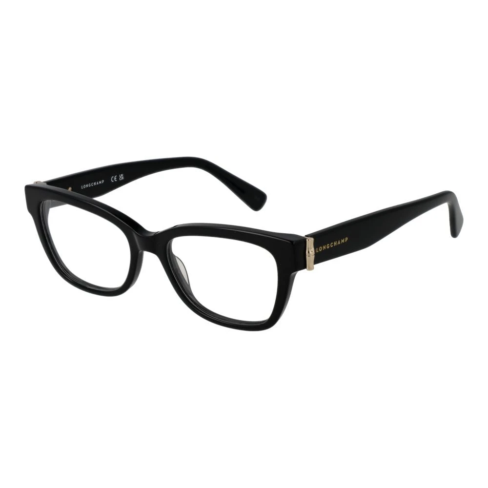 Longchamp Women's Black Glasses, One Size, Optical Cat Eye Frames