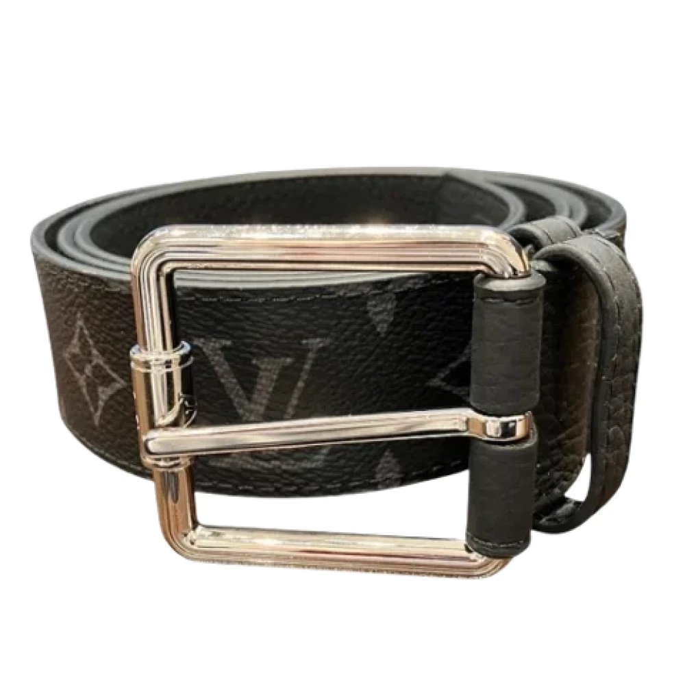 Louis Vuitton Vintage Pre-owned Fabric belts Black Heren