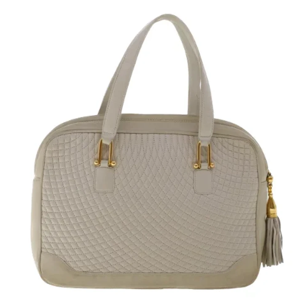 Bally Pre-owned Leather handbags White Dames