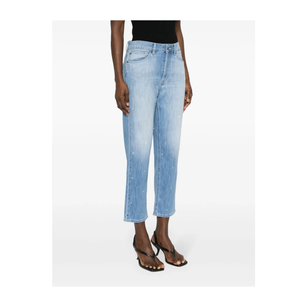 Dondup `Koons` 5-Pocket Jeans Blue Dames