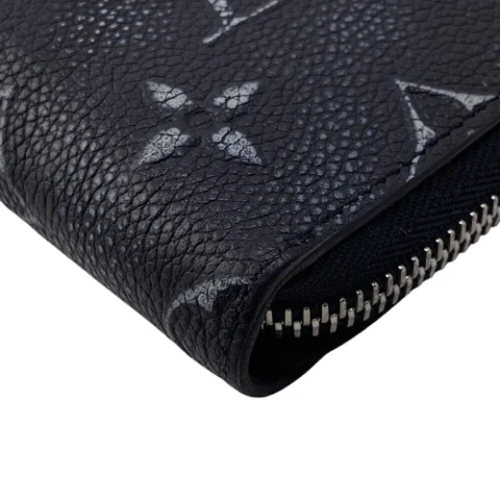 Louis Vuitton Vintage Pre-owned Canvas wallets Black Dames