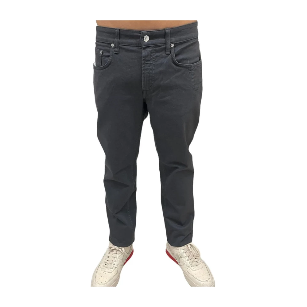 Department Five Straight Trousers Gray, Herr