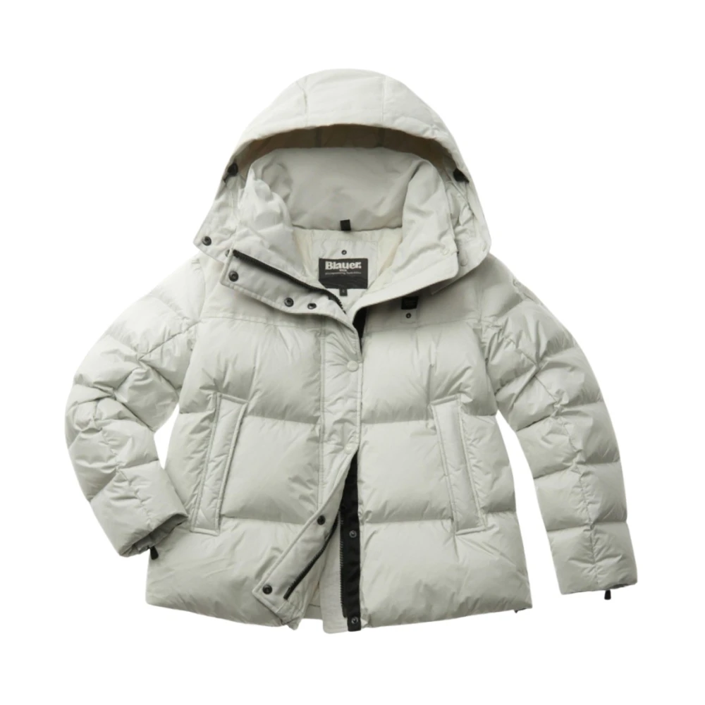 Blauer Stijlvolle jassen in paars White Dames