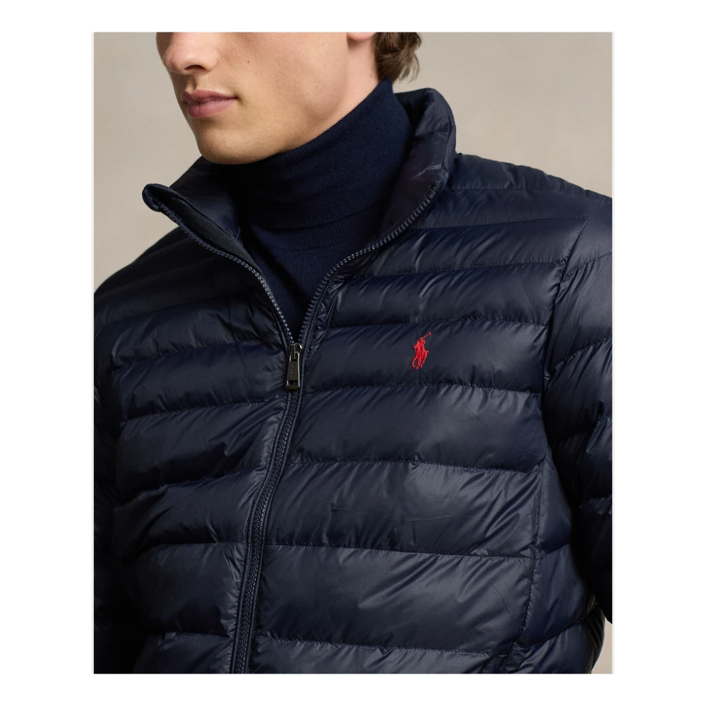 Ralph Lauren Winterjas Blue Heren