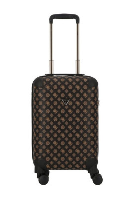 wilder-valise-trolley-moyenne-marron-avec-logo-all-over