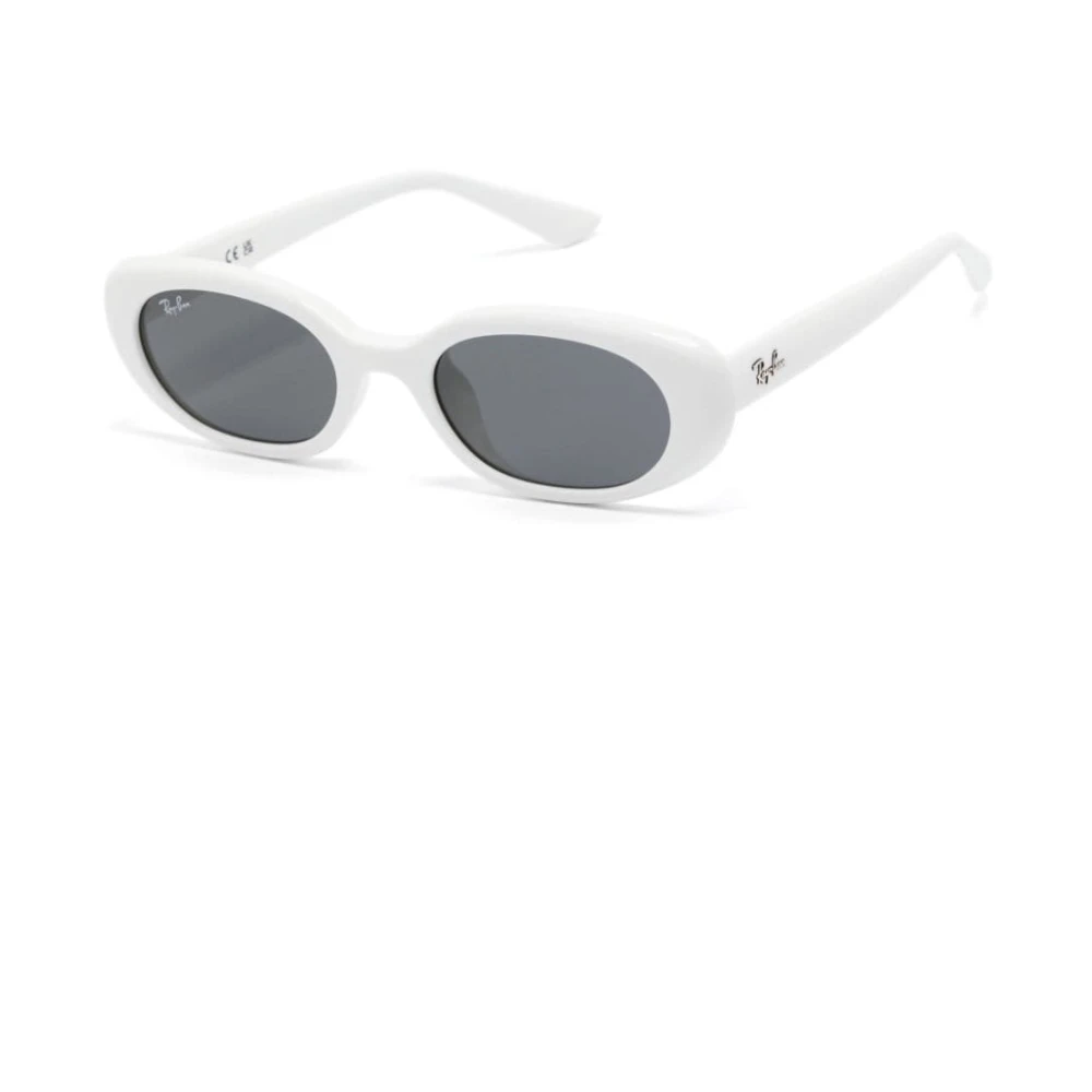 Ray-Ban Sunglasses Bio-Based - White Frame Grey Lenses 53-21, RB4441D - Image 5