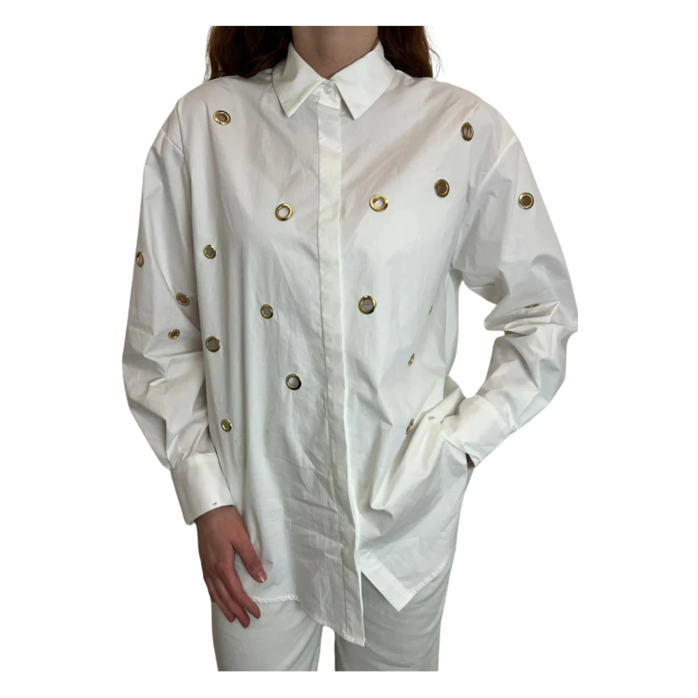 Souvenir White Shirts, Female, S, Oversized Shirt