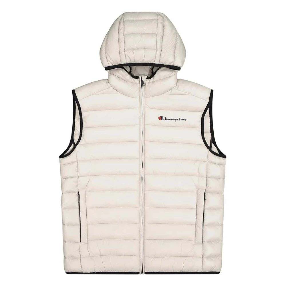 Champion Polygevulde Vest Beige Heren