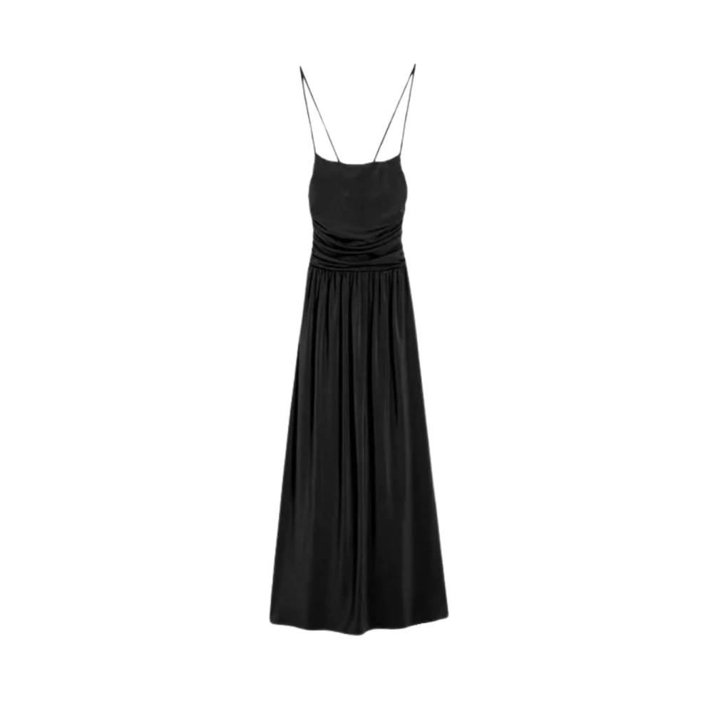 Max Mara Women's Black Ghia Jersey Midi Dress