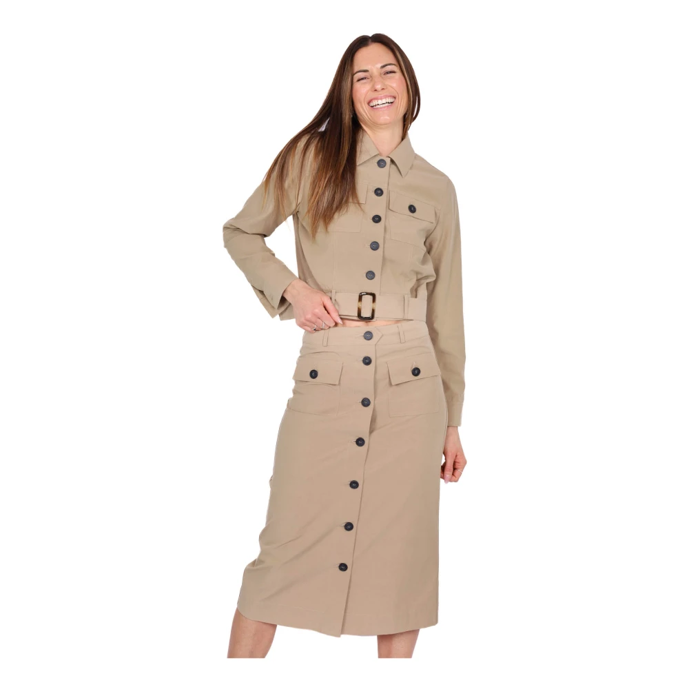 Liu Jo Mujer Beige Blusas Y Camisas, Talla: M