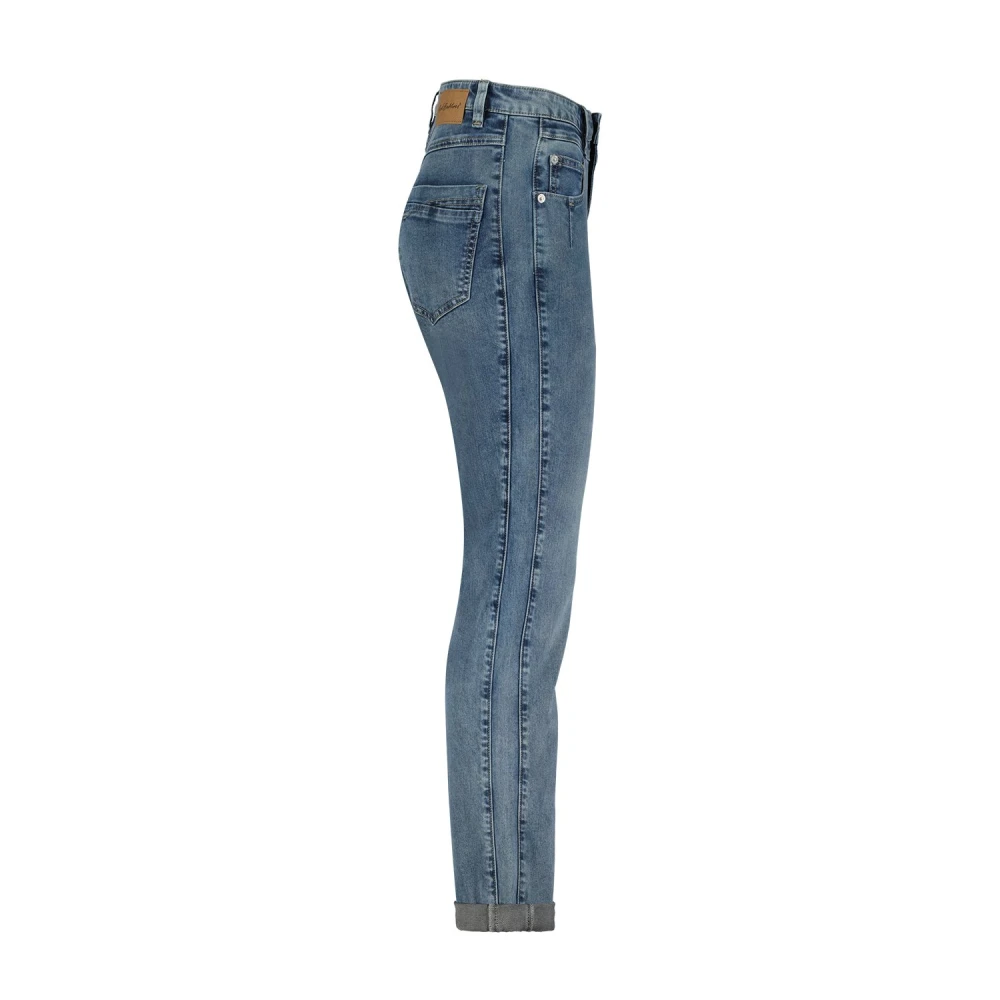 Red Button Vintage Janice Knoop Jeans Blue Dames