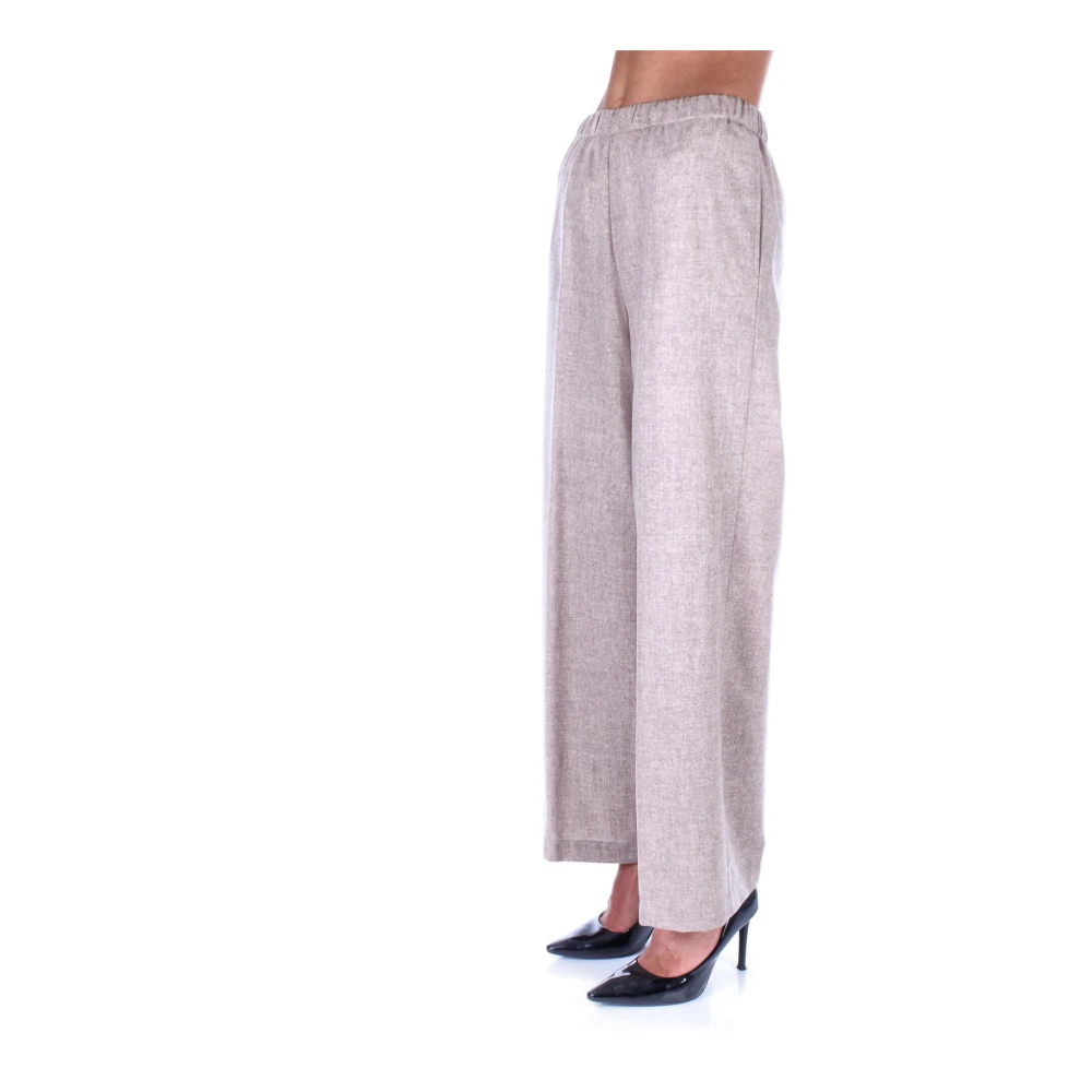 Aspesi Wijde broek Beige Dames