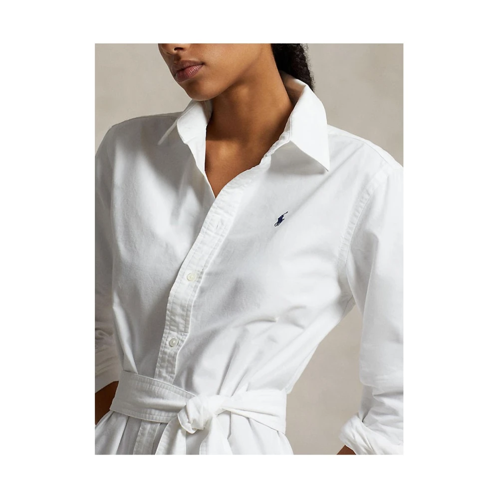 Ralph Lauren Elegante Jurk voor Vrouwen White Dames