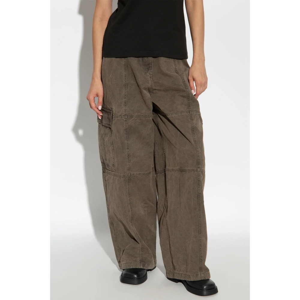 Kenzo Broek met zakken Brown Dames