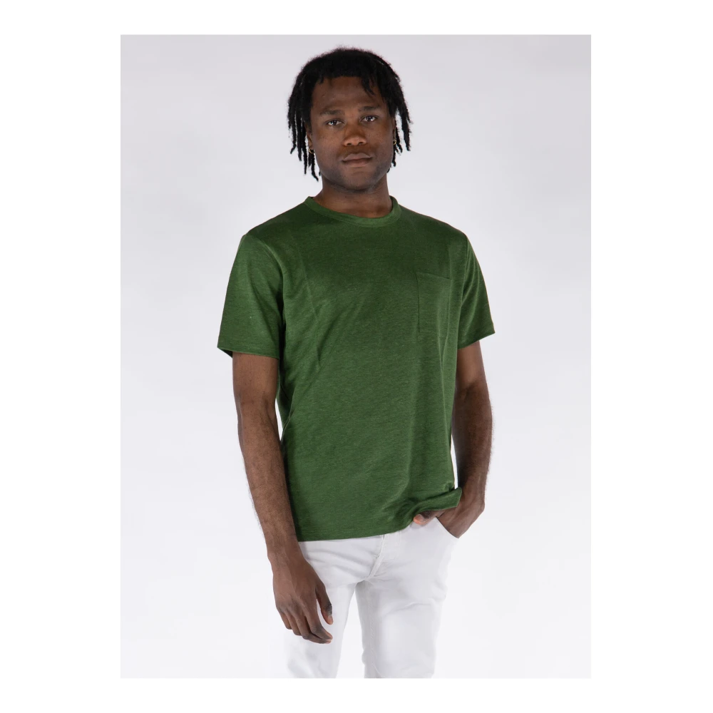 MC2 Saint Barth T-Shirts Green Heren