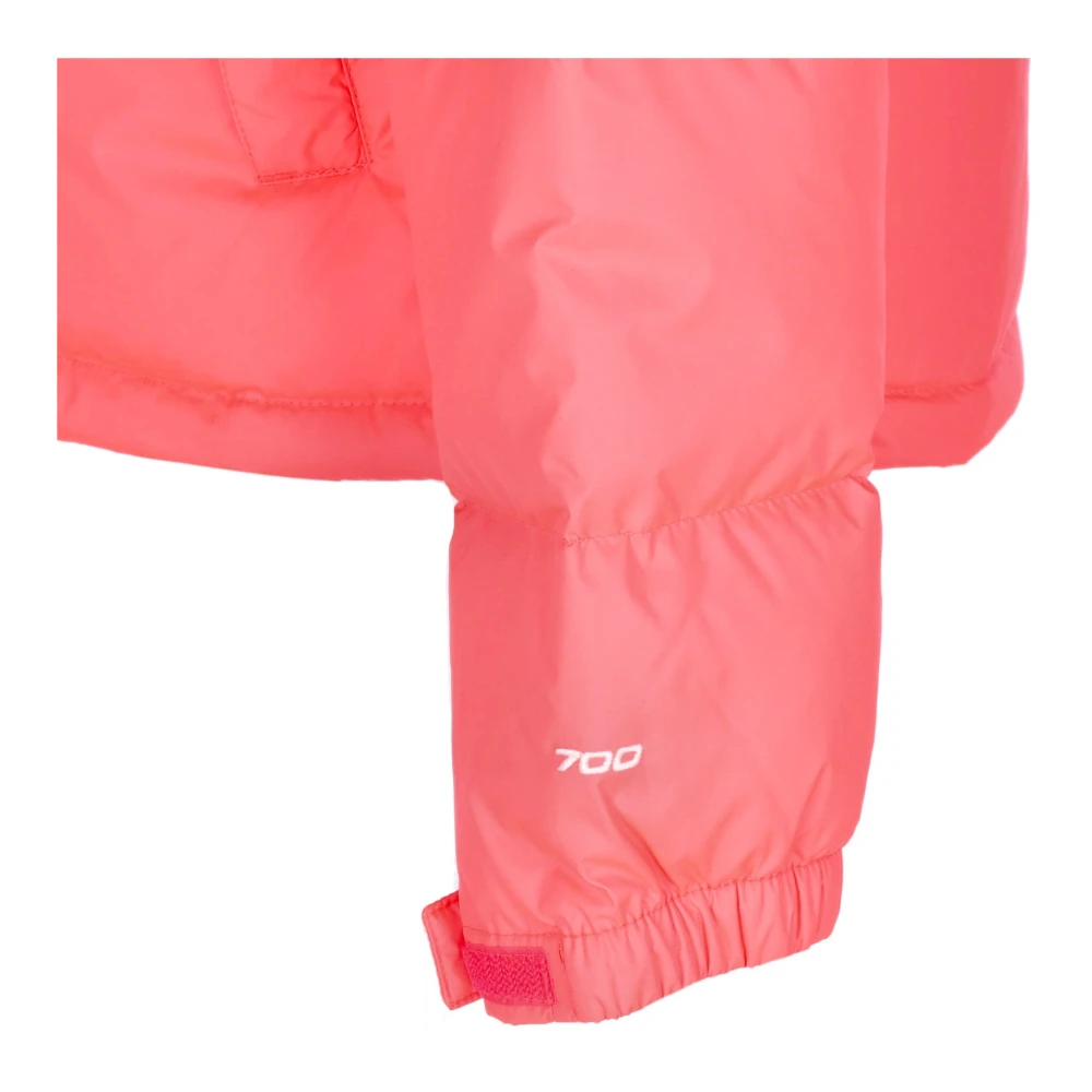 The North Face Retro Nuptse Donsjack Koraal Pink Heren