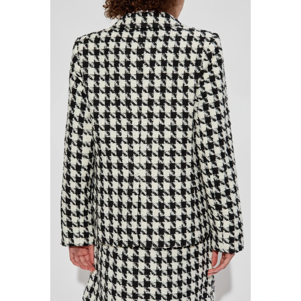 Kate Spade Blazer met pepita patroon Beige Dames