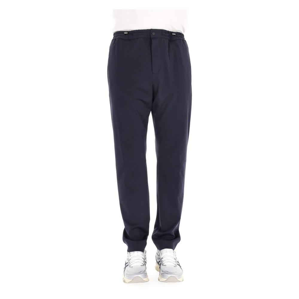Pt Torino Men's Blue Omega Slim-Fit Trousers - Slim-Fit Trousers - L - Trousers